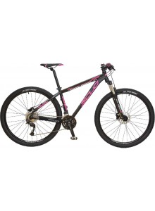 MTB bicykel 29" SCUD Okin 17" Altus/Alivio 3x9 disc, black-pink