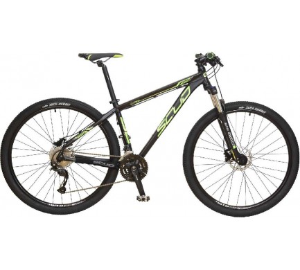 MTB bicykel 29" SCUD Okin 15" Altus/Alivio 3x9 disc, black-green