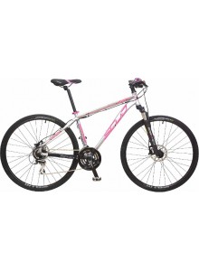Crossový bicykel 28" SCUD Fraga Lady 18" Acera 3x8 Disc white-violet
