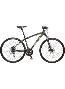 Krosový bicykel 28" SCUD Fraga 17" Acera 3x8 Disc black-green