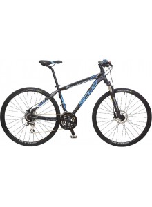 Crossový bicykel 28" SCUD Fraga 21" Acera 3x8 Disc black-blue