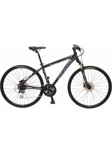 Crossový bicykel 28" SCUD Fraga 19" Acera 3x8 Disc black-grey