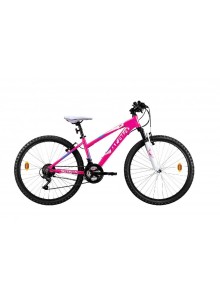Detský MTB bicykel 26" ATALA Race Comp Girl 18V 14" ružovo/bielo/modré
