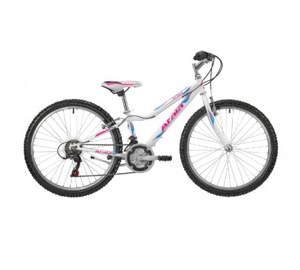 Detský MTB bicykel 24" ATALA Butterfly 18V bielo/ružová