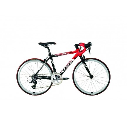 Detský cestný bicykel 22" ATALA Speedy 16V 38 cm červeno/čierna