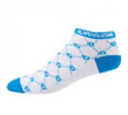 Ponožky P.I.Elite LE Low W bielo/modré logo