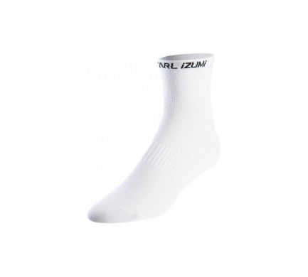 Ponožky Pearl Izumi Elite sock white L (41,5-44)