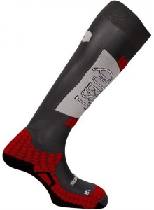 Ponožky SAL.Quest grey/red 11/12