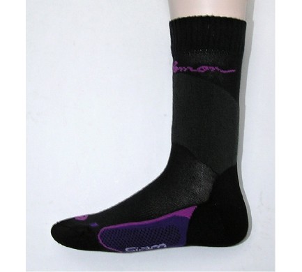 Ponožky SAL.Siam black/purple