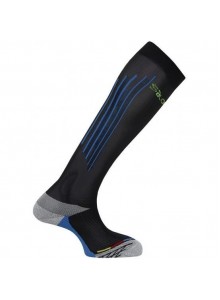 Ponožky SAL.Winter compression black/blue