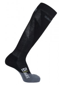 Ponožky Salomon S/Max M black/ebony XL 19/20