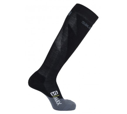 Ponožky Salomon S/Max M black/ebony XL 19/20