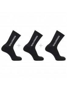 Ponožky SAL.Everyday crew 3pack black M