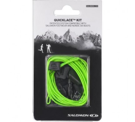 Tkaničky SAL.Quicklace kit green