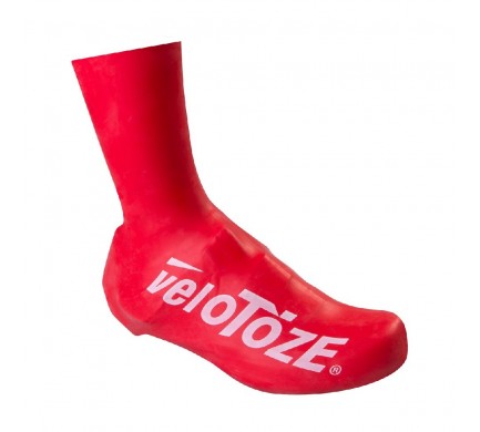 Návleky na boty VELOTÓZE Tall latexové červené L/43-46EUR