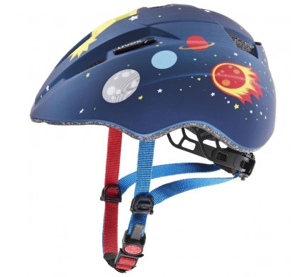 Přilba UVEX 21 KID 2 CC 46-52cm dark blue rocket m