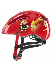 Přilba UVEX 21 KID 2 46-52cm Red Fireman