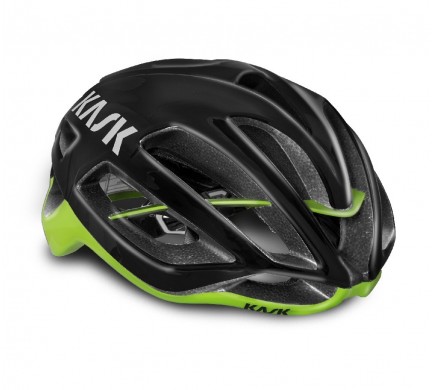 Prilba KASK Protone black/lime M/52-58 cm