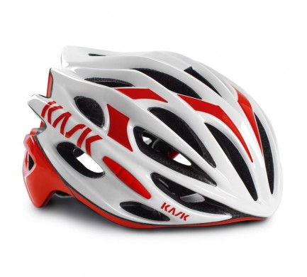 Prilba KASK Mojito 16 white/red veľ.L 59-62cm