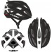 Prilba HQBC X-Cloud black/white M 54-58 cm