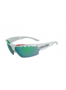 Okuliare SALICE 005ITA white/RW green/transparent