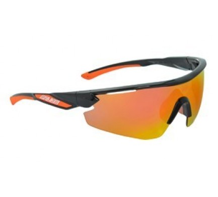 Okuliare SALICE 012RWX black-orange/RWX/transparent