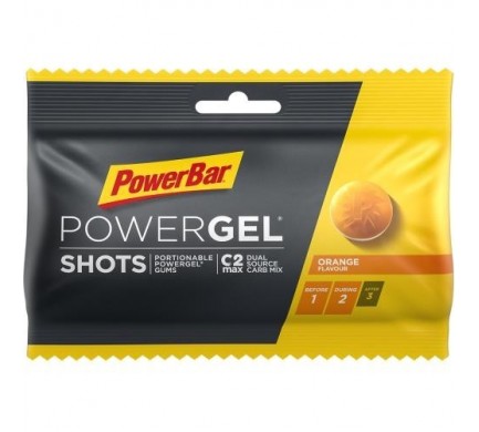 POWER BAR Ride Shots pomaranč vrecko 60g