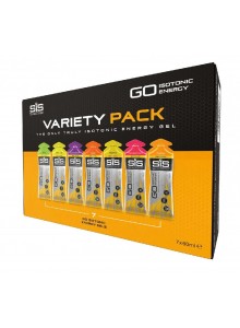 SIS Go Isotonic Gel Variety Pack 7x60g mix příchut