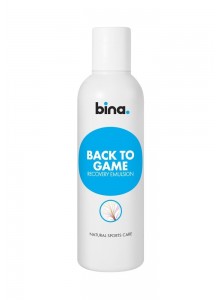 BINA Back to game regeneračná masážna emulzia 180 ml