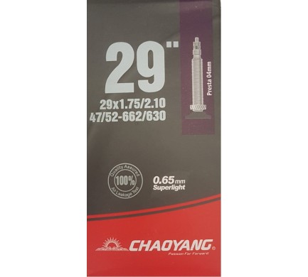 Duša 29 x 1,75-2,1 (47/52-622) FV40 CHAOYANG Super Lite