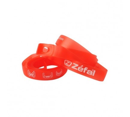 Vložka do ráfiku ZEFAL MTB 26"/22 mm červená 2 ks