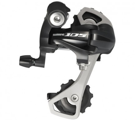 Prehadzovačka Shimano 105 GS 5701 čierna