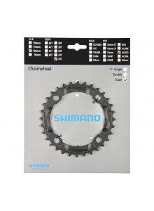 Prevodník Shimano Alivio FCM430-9 32z čierny, 3x9 speed