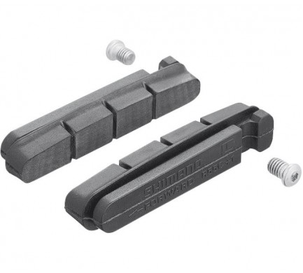 Brzdový špalek Shimano Dura Ace výmenný cartridge čierna R55C1+1