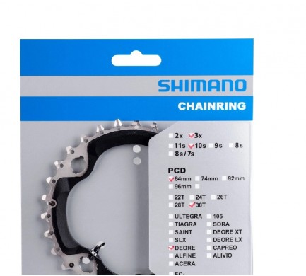 Převodník SH Deore M6000 30z pro 3x10s