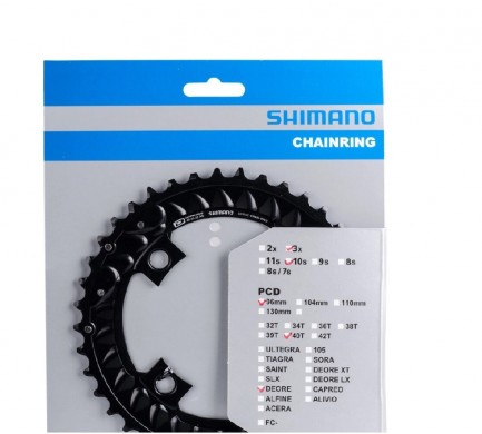 Převodník SH Deore M6000 40z pro 3x10s