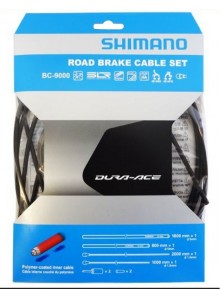 Bowdeny set Shimano brzdových laniek Dura Ace 9000 černá