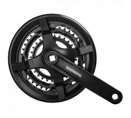 Kľuky Shimano TY301 42-34-24/170 kryt čierne