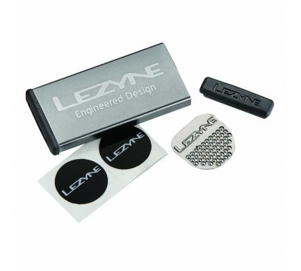 Lepenie LEZYNE Metal Kit lite grey (samolepiace záplaty)