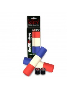 Gripy RedMonkey Karv(Xt) 6,5 mm red/white/blue