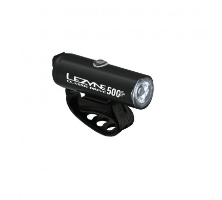 Světlo LEZYNE přední Classic Drive 500+ Lm černé m