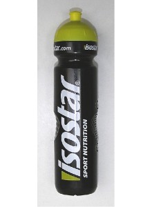 Fľaša ISOSTAR 1000 ml čierna sosák
