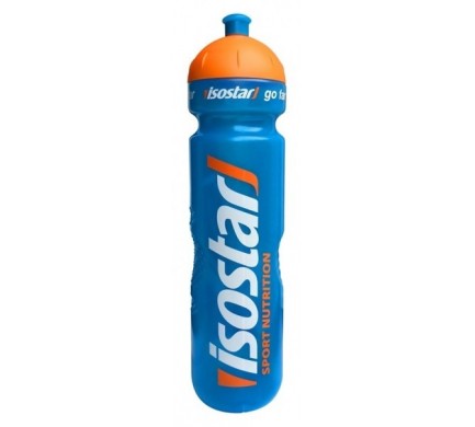Fľaša ISOSTAR 1l modro/oranžová sosák