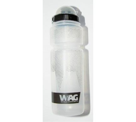 Fľaša WAG 0,75l transparent sosák+viečko