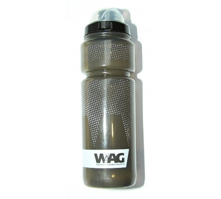 Fľaša WAG 0,75l black sosák+viečko