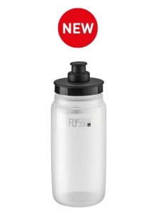 Láhev ELITE 0,5l Fly TEX transparentní černé víčko