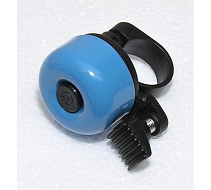 Zvonček cink priemer 35 mm svetlo modrý