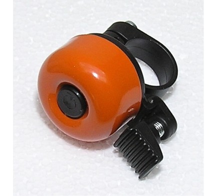 Zvonček cink priemer 35 mm oranžový