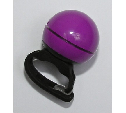 Zvonček elektrický priemer 40 mm fialový