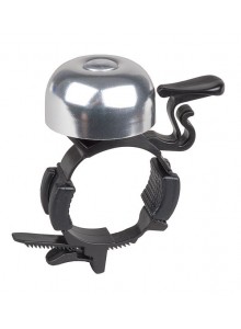 Zvonček cink PRO-T mini nastaviteľný strieborný